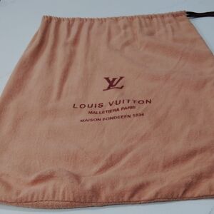 Louis Vuitton Tan Dust Bag